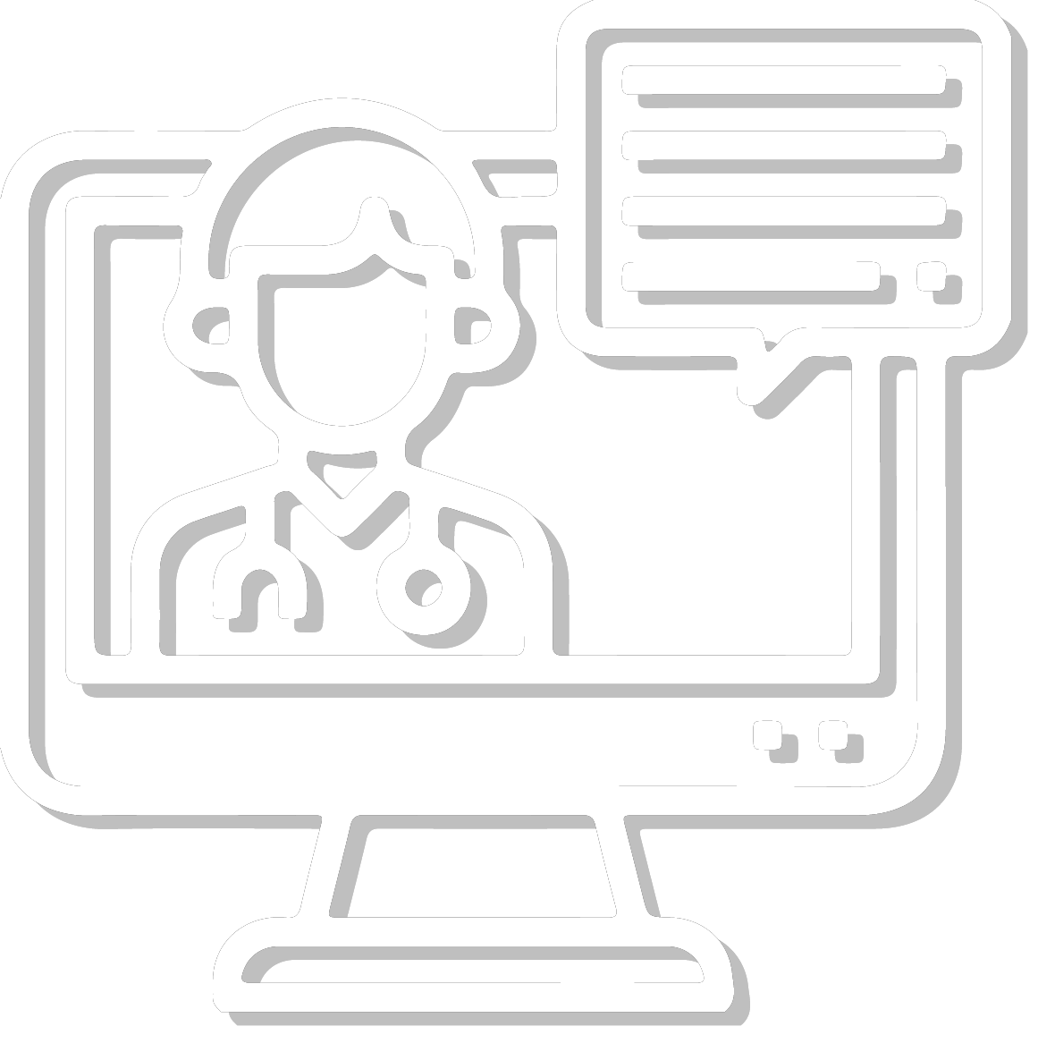 Telemedicine Support Icon