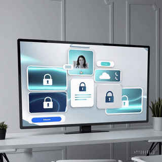 Technology & Security Stack Animation